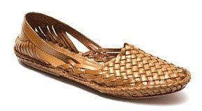 basket weave platform sandals